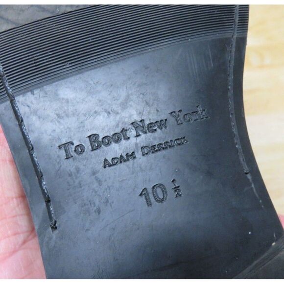 To Boot New York Adam Derrick NYC Brown‎ Leather Dress Shoes Mens  10.5 1/2 1929 - Picture 10 of 12